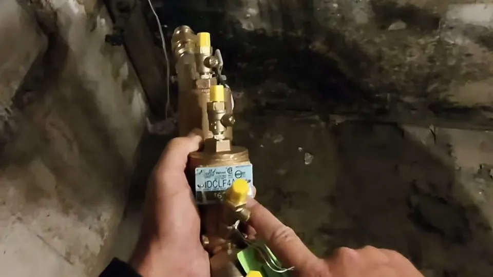 Gas valve, black iron pipe, or appliance fuel connection for Gas line upsized for tankless